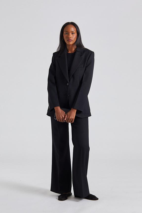 Victoria Beckham Patch Pocket Jacket Black