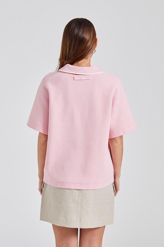 Victoria Beckham Polo Tee Orchid