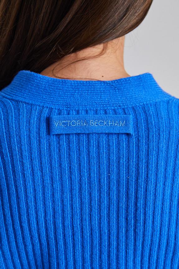 Victoria Beckham Wrap Cardigan Regatta 