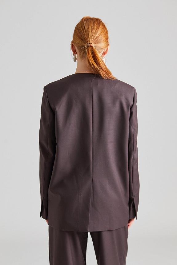 Viktoria Beckham Cosmos Blazer Brown