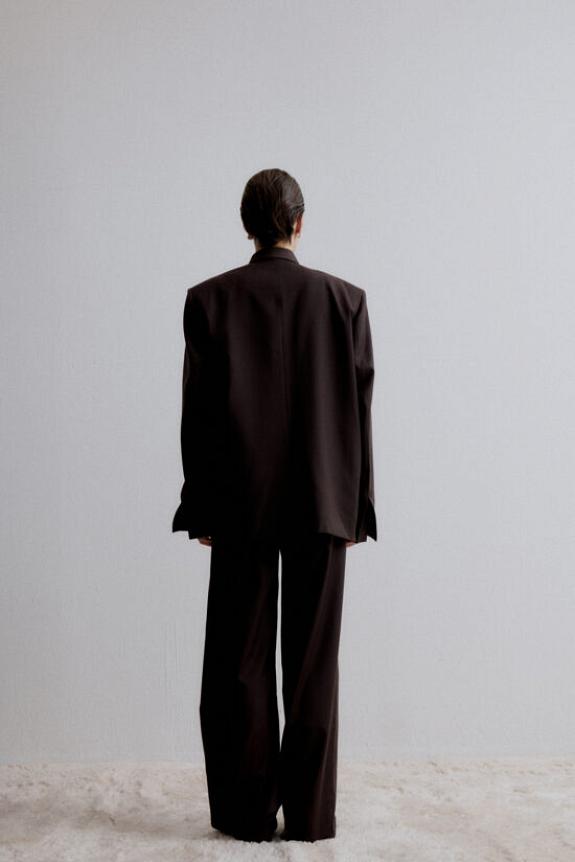 Viktoria Beckham Cosmos Blazer Brown