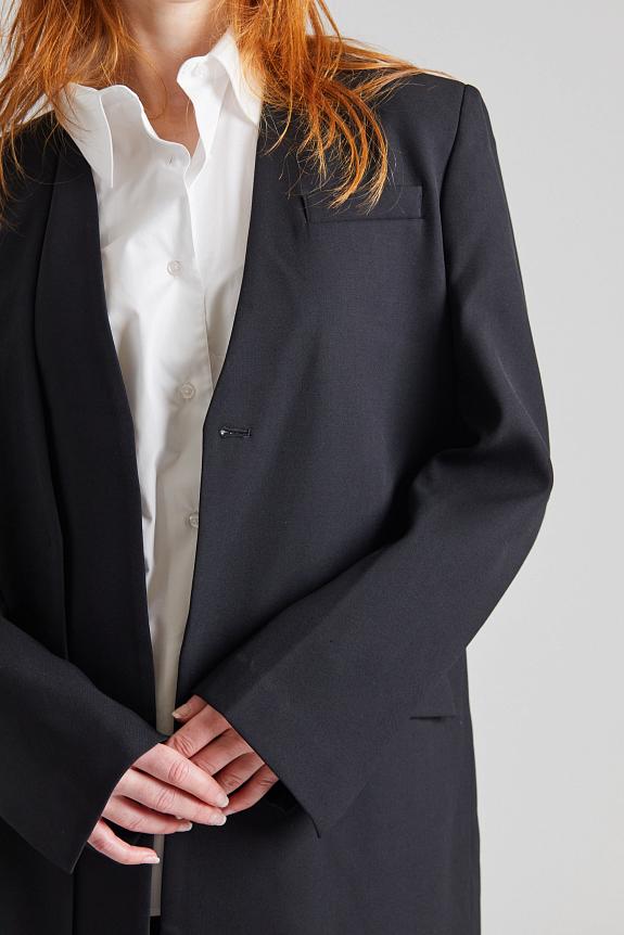 Viktoria Chan Cosmos Long Coat Black