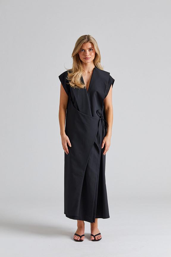 Viktoria Chan Gelene Constructed Dress Black
