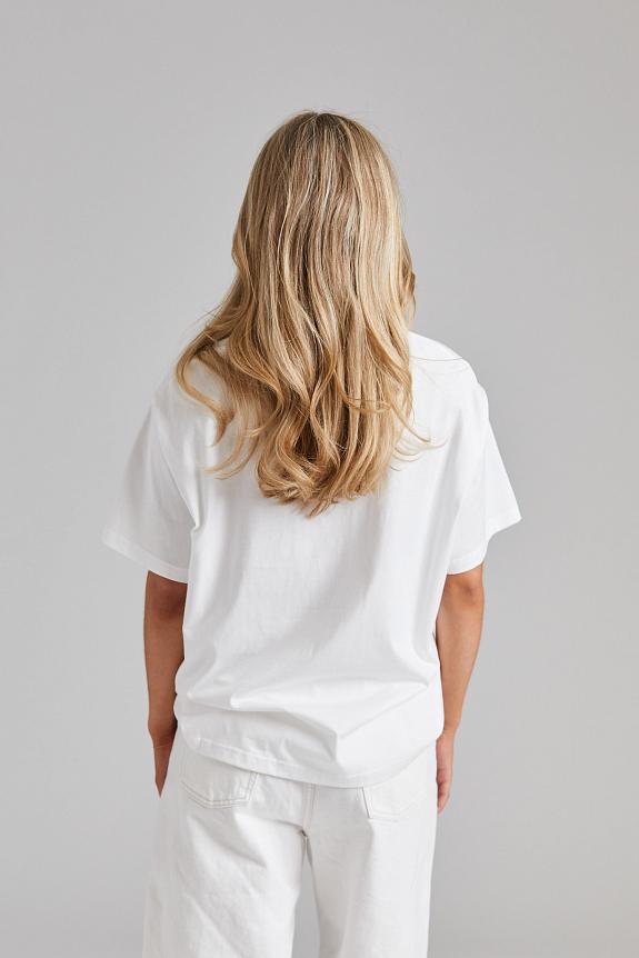Viktoria Chan Tully Bird T-Shirt White-2