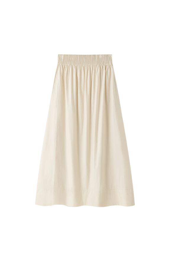 Viktoria Chan Udo Gathered Skirt Peach-3