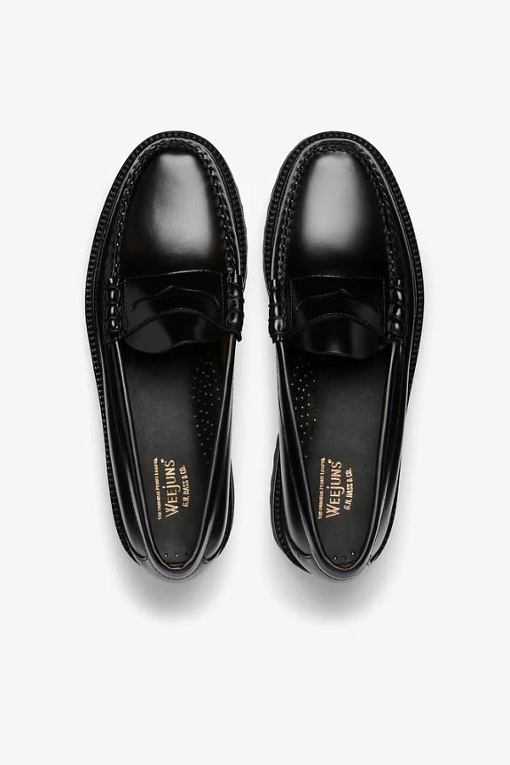 G.H. Bass Weejun 90 Larson Penny Loafers Black-5