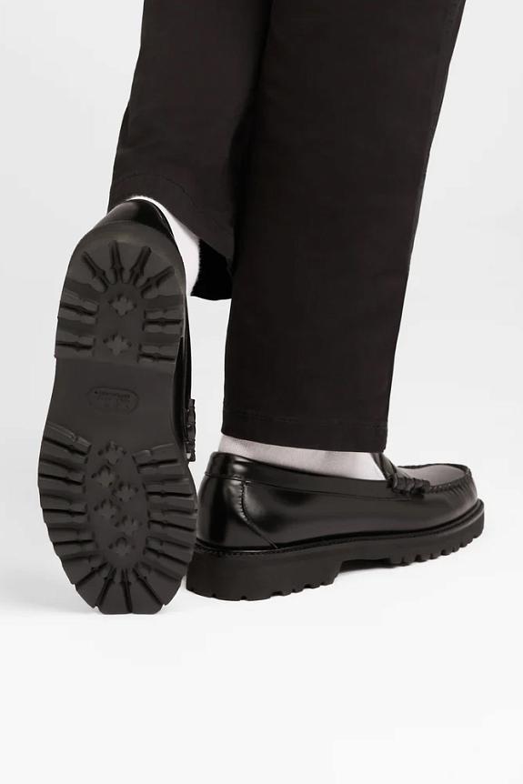 G.H. Bass Weejun 90 Larson Penny Loafers Black-3