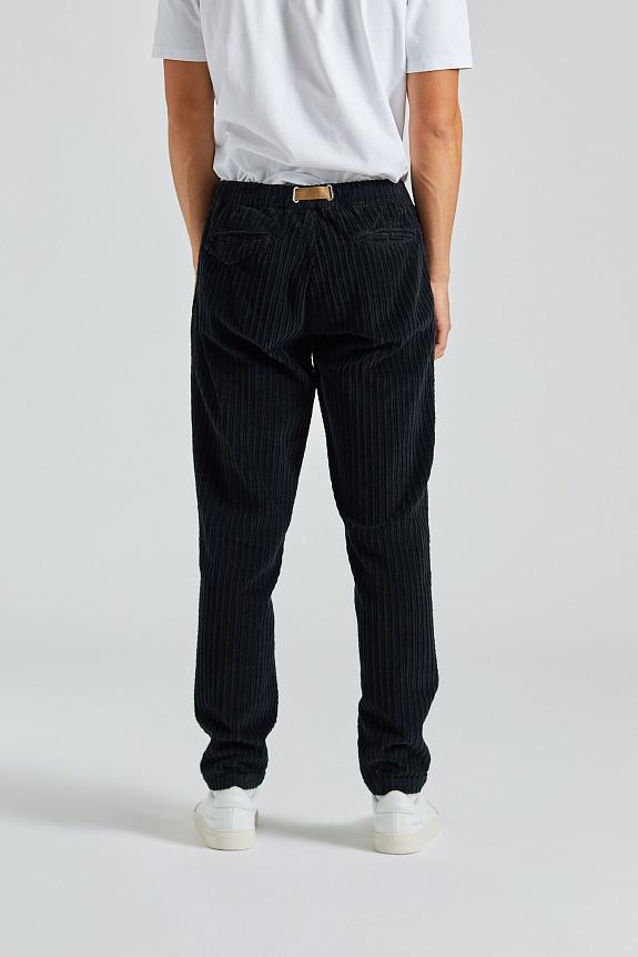 White Sand Cord Trousers Black-3