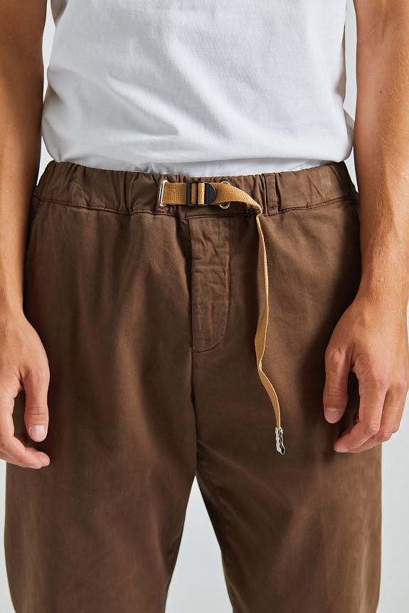 White Sand Greg Regular Fit Chino Brown-4