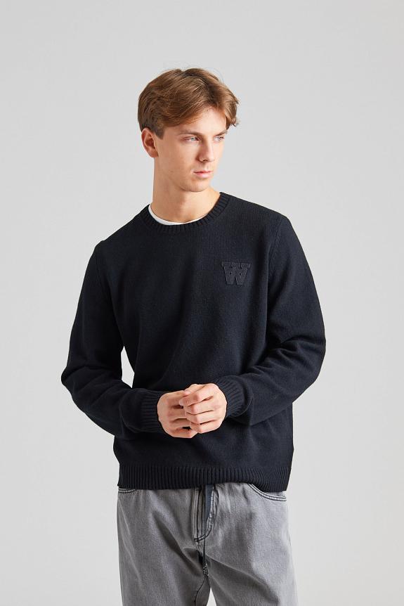 Wood Wood Tay AA CS Jumper Black