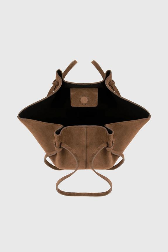 YUZEFI Mochi Suede Leather Cognac-2