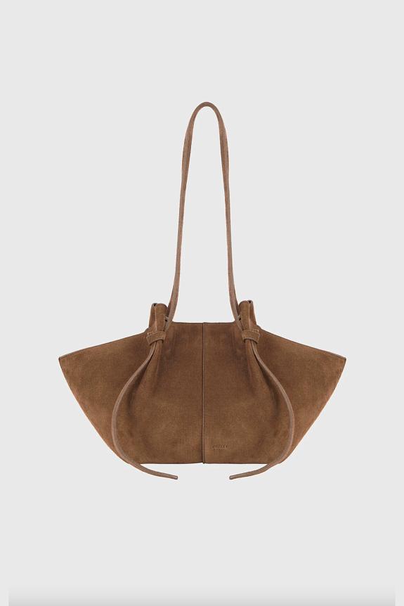YUZEFI Mochi Suede Leather Cognac
