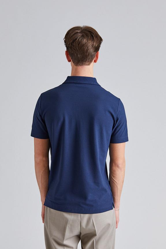 ZANONE Ice Cotton Polo Shirt Blu Copiativo-2