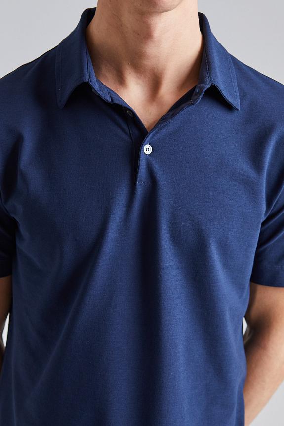 ZANONE Ice Cotton Polo Shirt Blu Copiativo-3