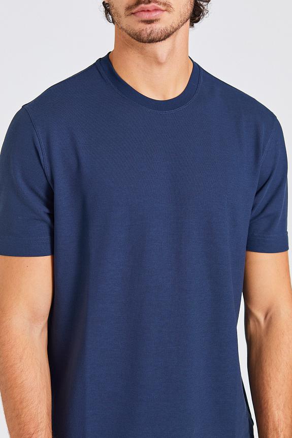 ZANONE T-Shirt MC Blue-4