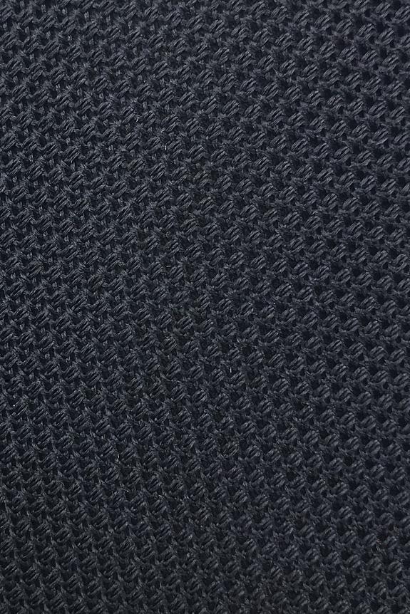 Bigi Fine Silk Grenadine Tie Navy-3