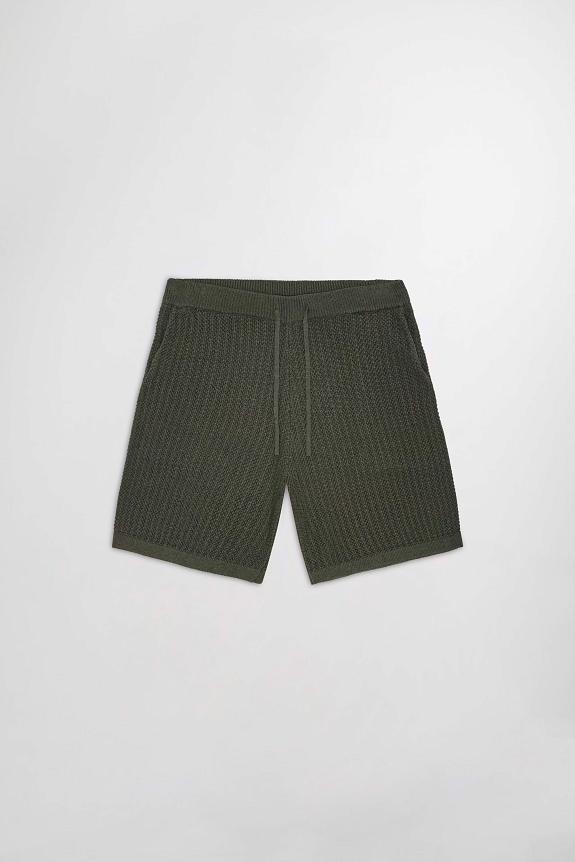 NN07 Marc Shorts Croc Green-3