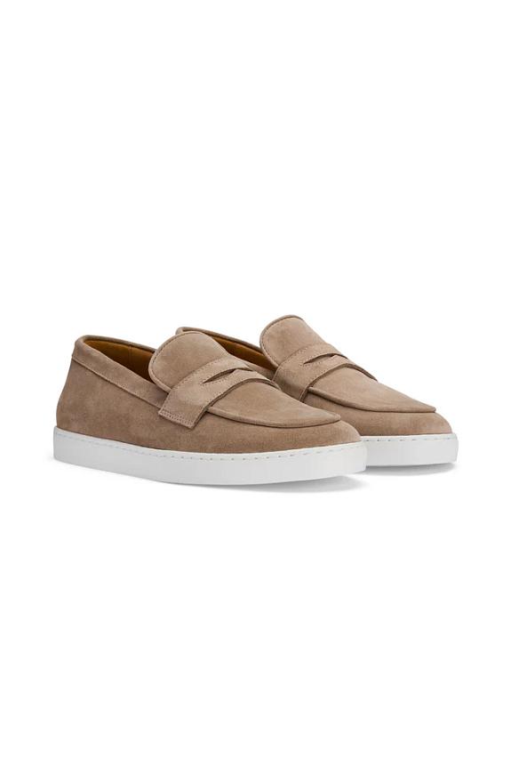 Fliteless Penny Sneaker Earth Suede