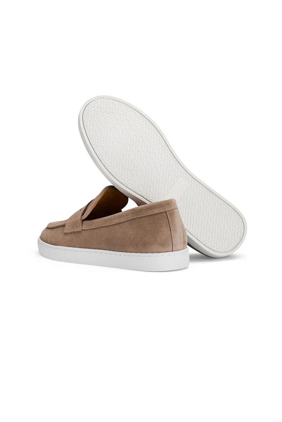 Fliteless Penny Sneaker Earth Suede-2