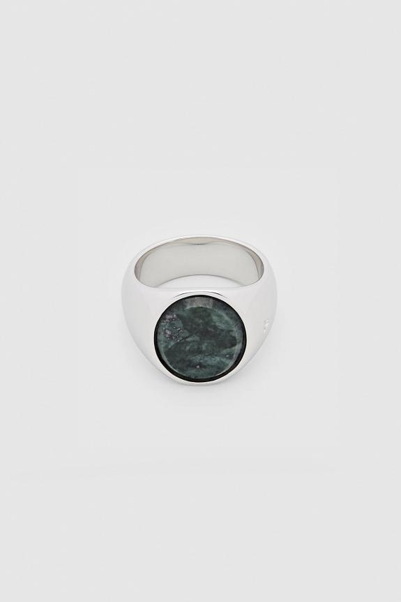 Tom Wood The Oval Ring Green Marble