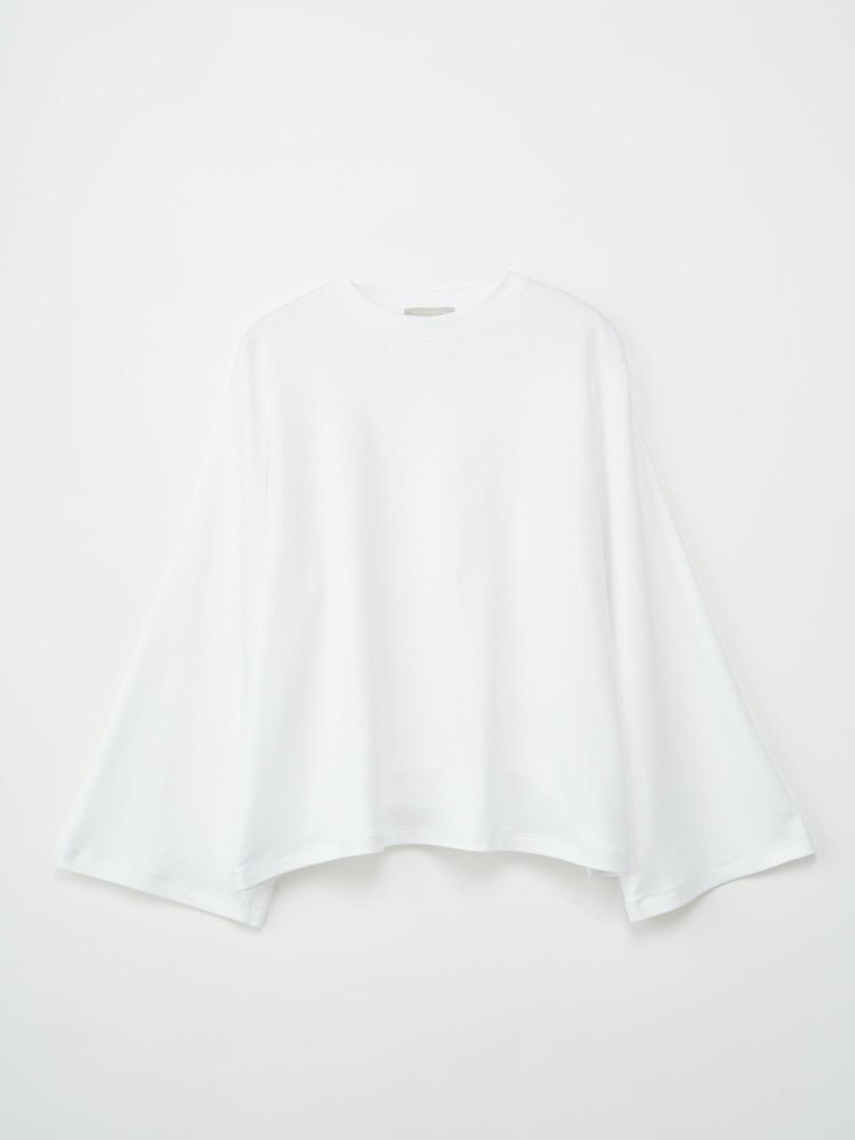 Julie Josephine Wide Sleeve Longsleeve White