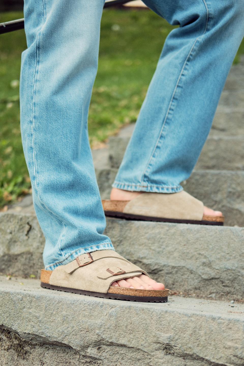 Birkenstock Zürich Suede Leather Taupe