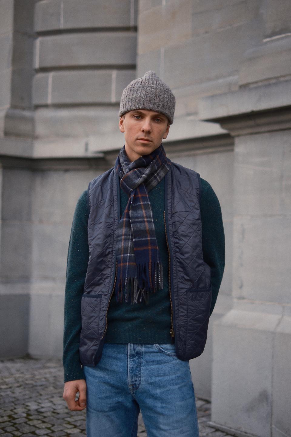 Polarquilt Waistcoat/Zip-In Liner Navy