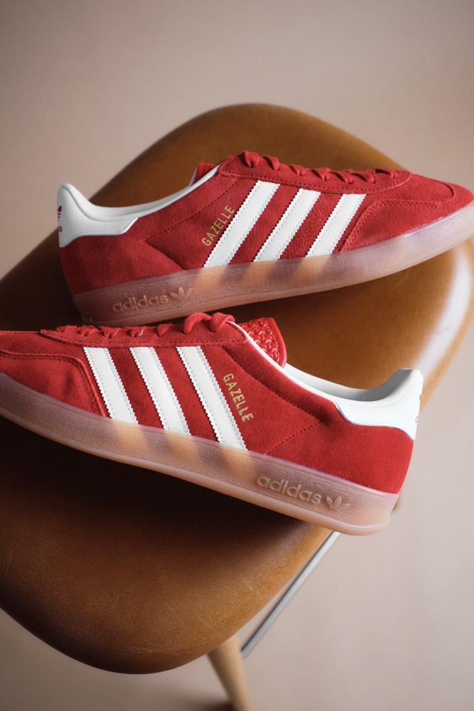 Adidas Gazelle Indoor Red-White