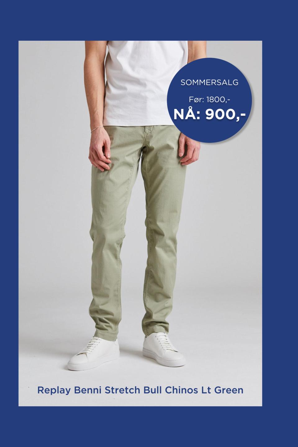 Benni stretch bull chinos